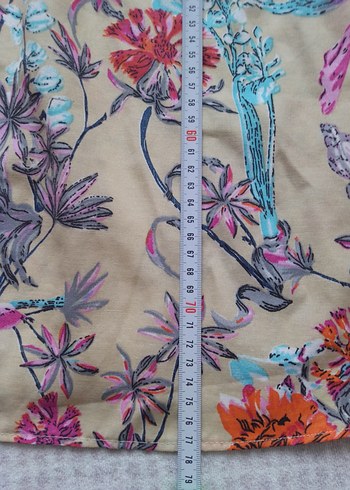 Bohem Çok Renkli Hamile Bluzu - Görsel 5