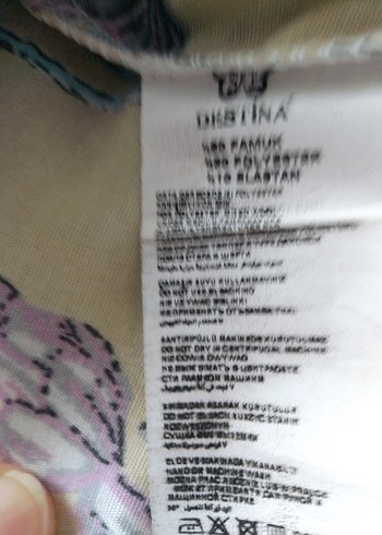 Bohem Çok Renkli Hamile Bluzu - Görsel 7