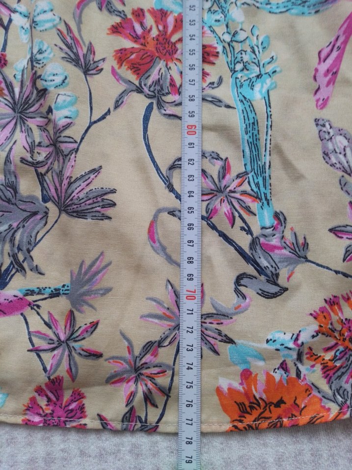 Bohem Çok Renkli Hamile Bluzu - Görsel 5