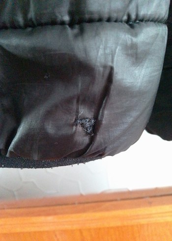 Siyah erkek Midi Kışlık Mont Fermuarlı - Görsel 8