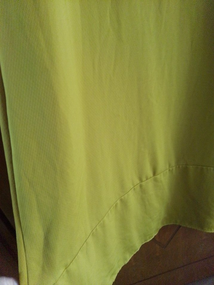 Sarı Uzun Kollu Salaş Kadın Elbise - Görsel 4