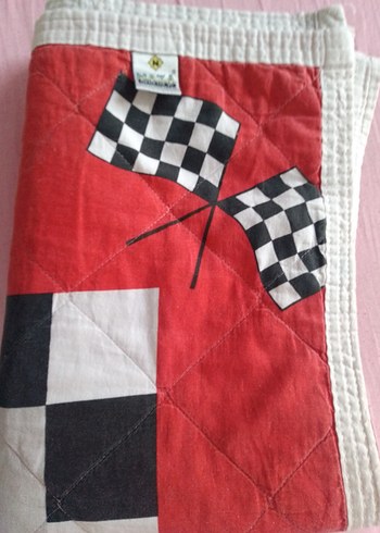 Kırmızı Formula 1 Desenli Çocuk pikesi - Görsel 3