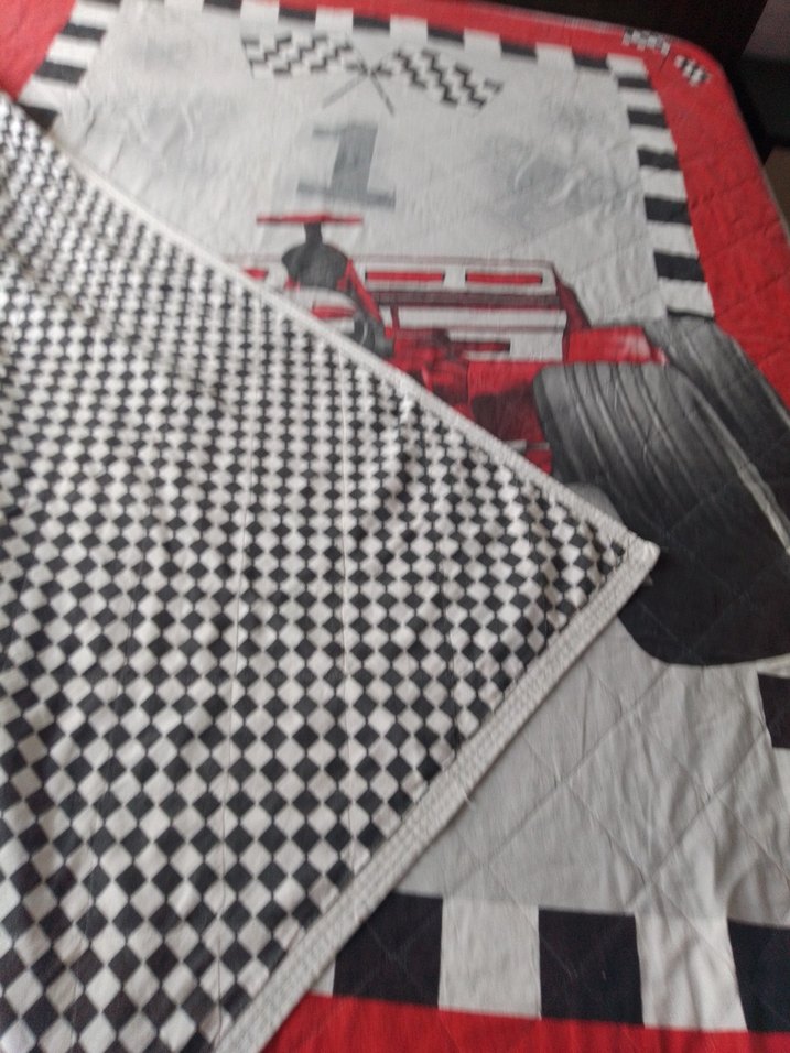 Kırmızı Formula 1 Desenli Çocuk pikesi - Görsel 5