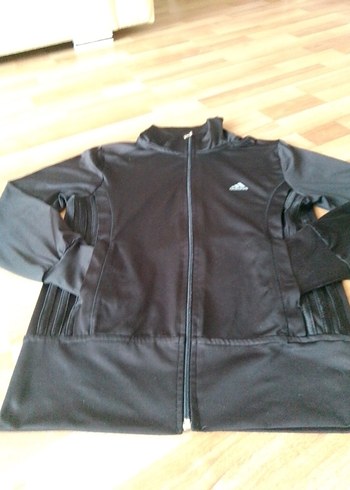 Siyah Fermuarlı Kadın Spor Ceket - Görsel 7