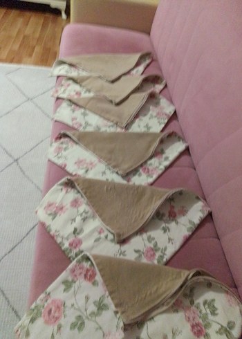 Pastel Pembe Çiçek Desenli Dekoratif Yastık Kılıfı - Görsel 10