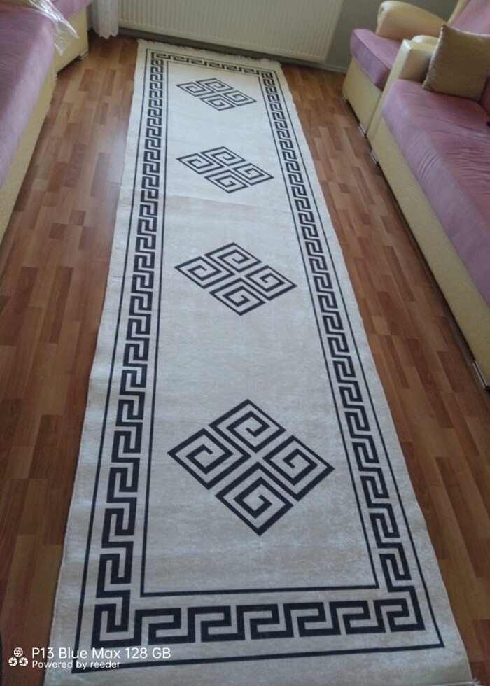 Halı yolluk sıfır ürün 110/410 ölçüde  - Görsel 4