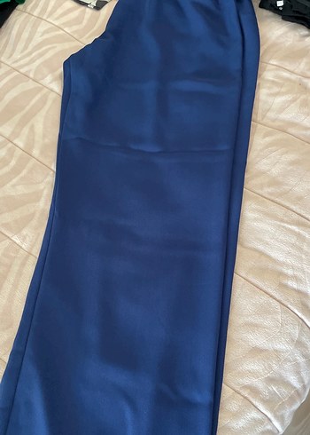 Kadın Lacivert Rahat Kesim Pantolon - Görsel 3