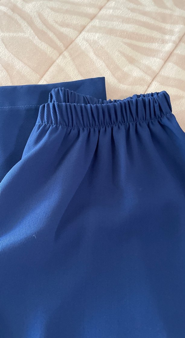 Kadın Lacivert Rahat Kesim Pantolon - Görsel 2