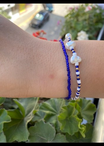 Mavi Boncuklu Bileklik - Görsel 3