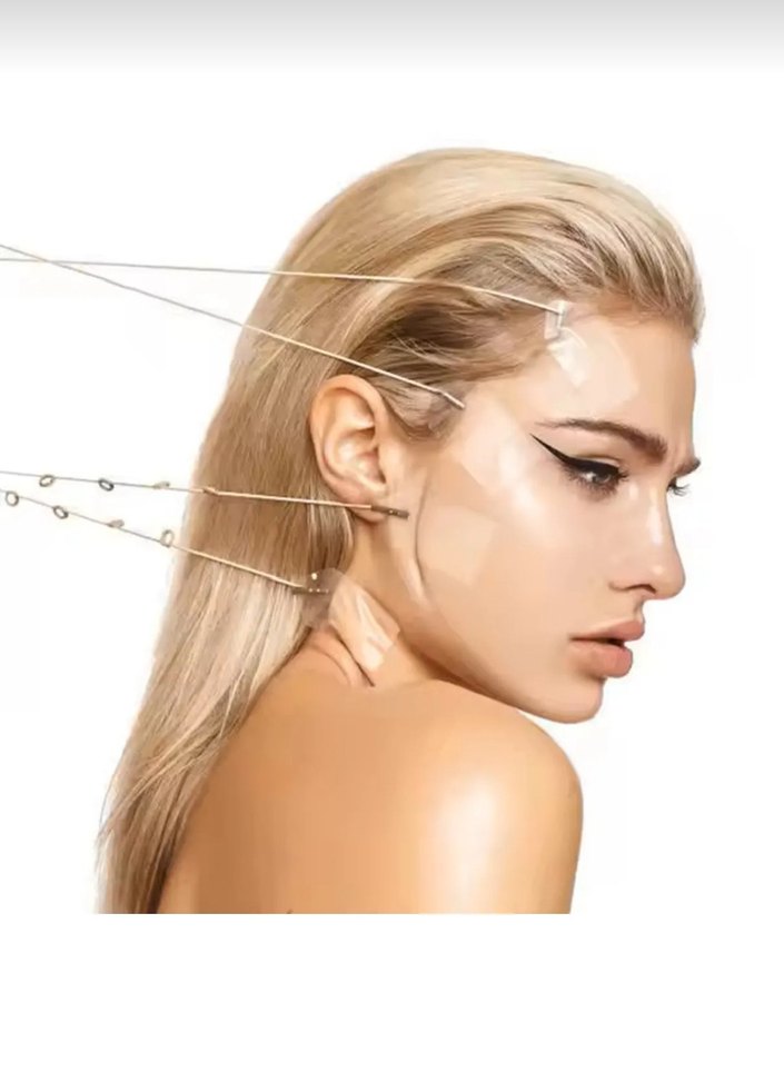 40 adet yüz germe bandı - Görsel 3