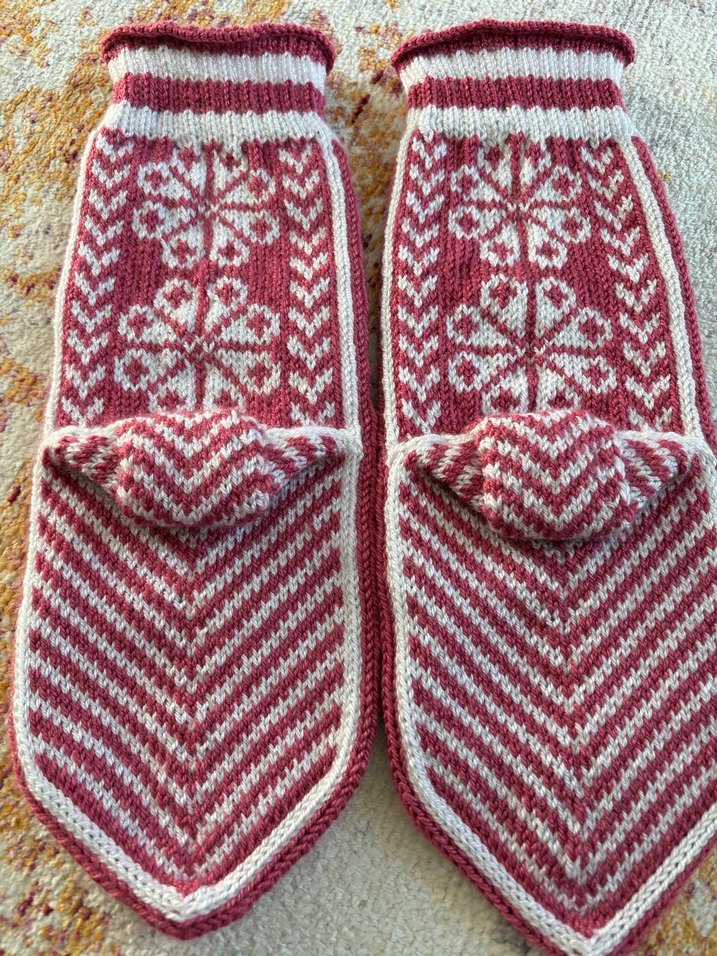 Örgü Namaz çorabı - Görsel 2