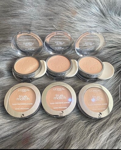 İki katlı Loreal Paris Pudra