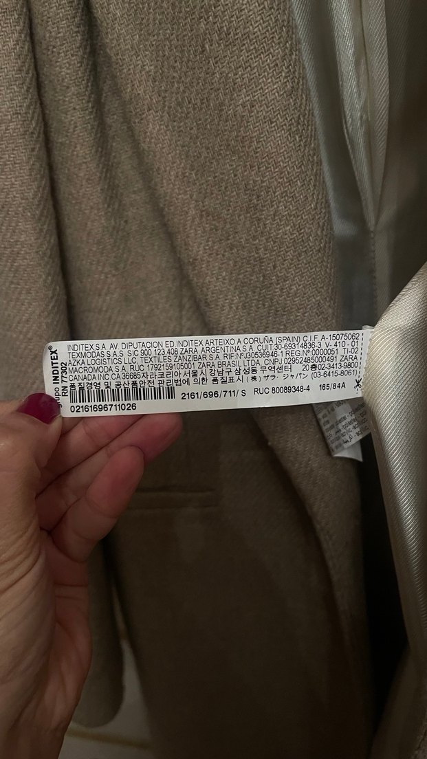 Bej Kadın Midi Ceket - Görsel 4