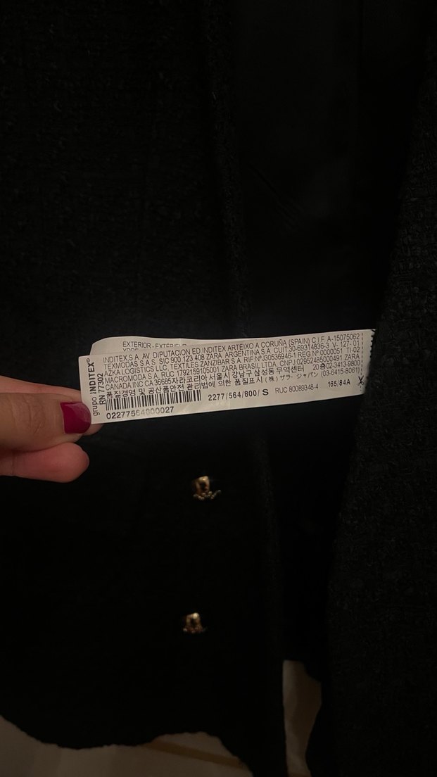 Zara Siyah Kadın Midi Blazer Ceket - Görsel 5