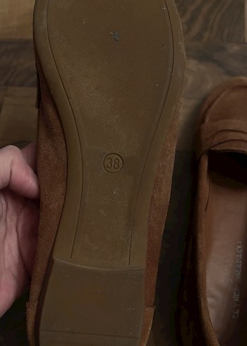 Zeynep Siradağlı Süet Bej Kadın Babet - Görsel 4