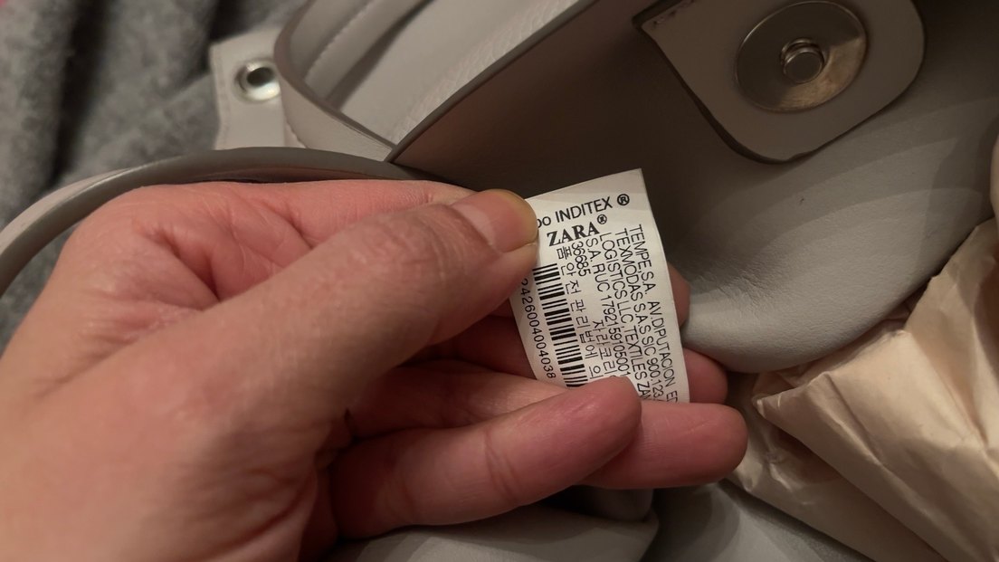 Gri Deri Kadın Omuz Çantası - Görsel 5