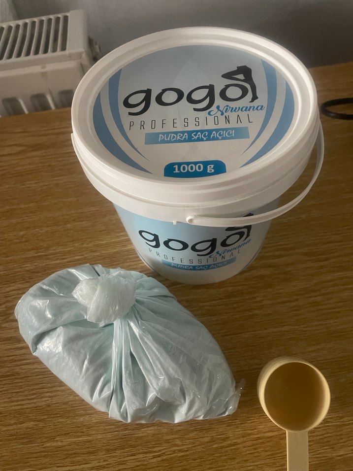 Goga Profesyonel  mavi saç  açıcı - Görsel 3