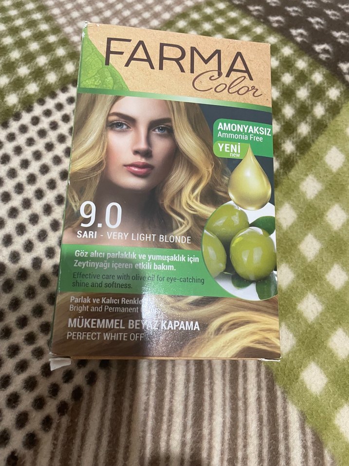 Farmasi Color 9.0 Sarı Çok Açık Sarı Saç Boyası - Görsel 3