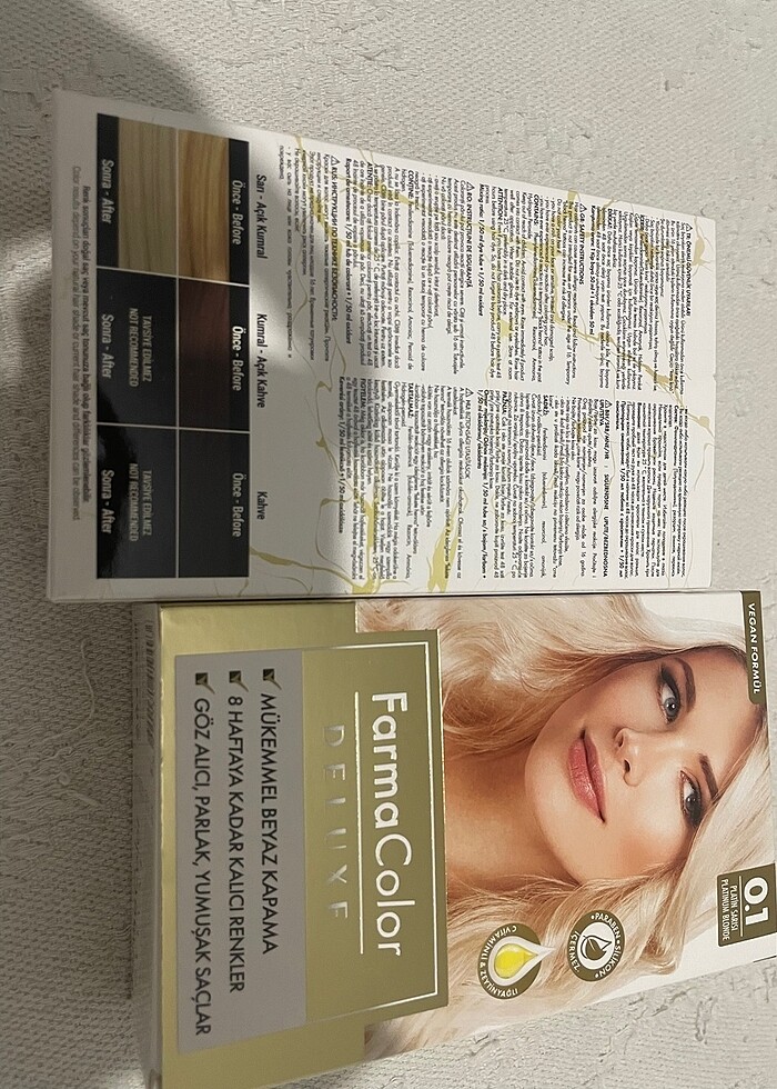 0,1 saç boyası - Görsel 2