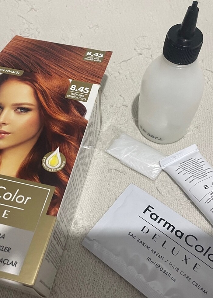 8?45 saç boyası - Görsel 5