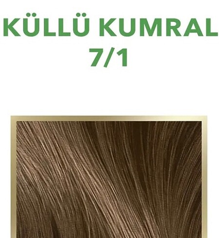 7,1 saç boyası - Görsel 2