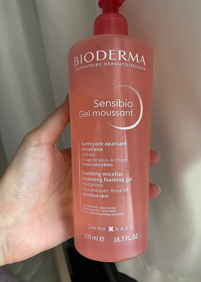 Bioderma Sensibio Foaming Cilt Temizleme Jeli 500 ml - Görsel 2
