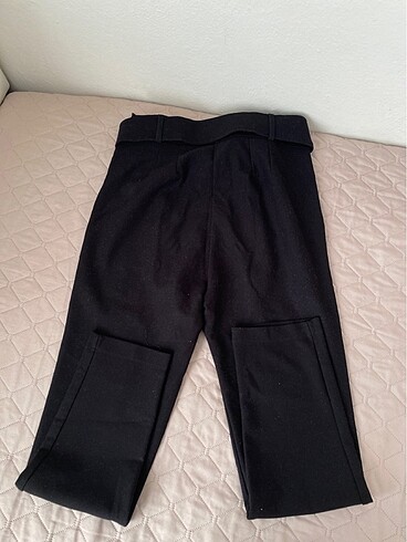 38 Beden siyah Renk Siyah yüksek bel pantolon