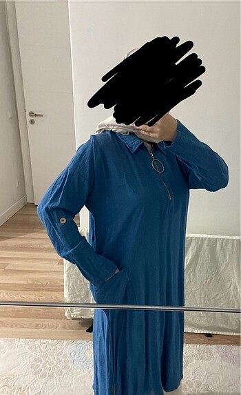 Zara Manuka tunik elbise kap gömlek