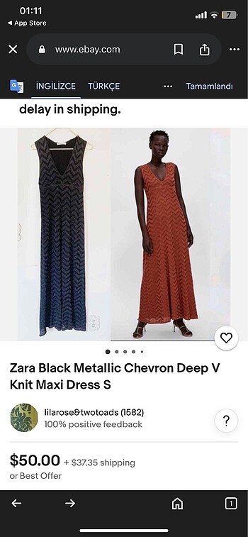 Zara Zara knit elbise