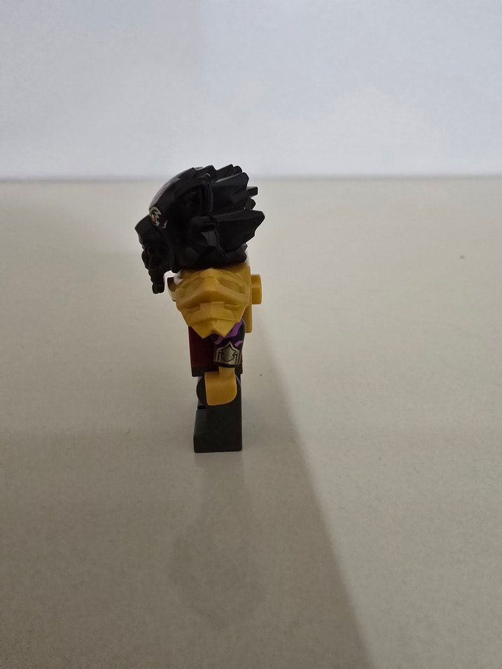 NİNJAGO LORD RASAltın Detaylı Karanlık Lego Figürü - Görsel 5