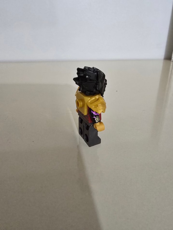 NİNJAGO LORD RASAltın Detaylı Karanlık Lego Figürü - Görsel 4