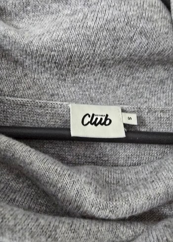 BEYMEN KAŞMİR Gri Yünlü Yumuşak Boğazlı Kadın Kazak - Görsel 2