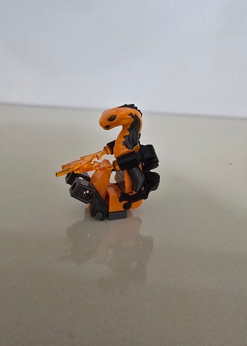 NİNJAGO YILAN ADAM Turuncu Lego Figür - Görsel 7