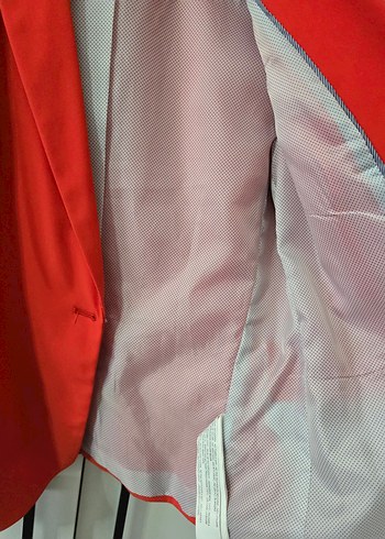 STRADİVARUS NARÇİÇEĞİ Düğmeli Kadın Blazer Ceket - Görsel 8