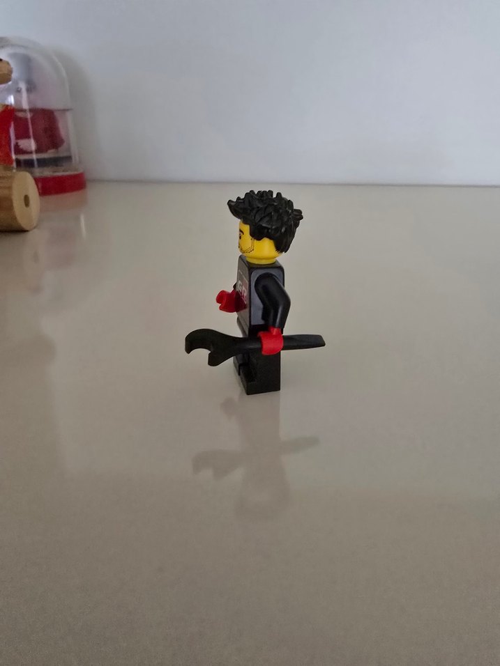 Siyah Lego Figür - Görsel 2