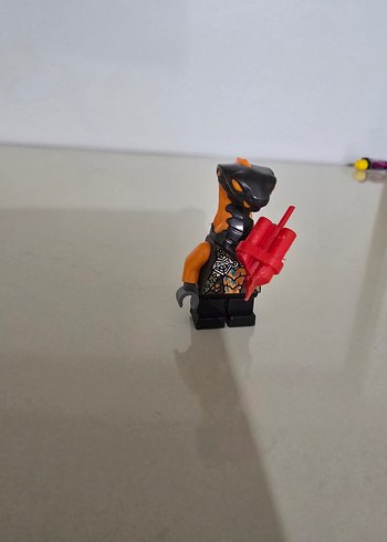 NİNJAGO SERPENTİNE YILAN KABİLESİ Turuncu Siyah Lego Yılan Figür - Görsel 3