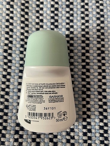 Beden GARNIER MİNERAL ULTRA KURU ROLL-ON rolon