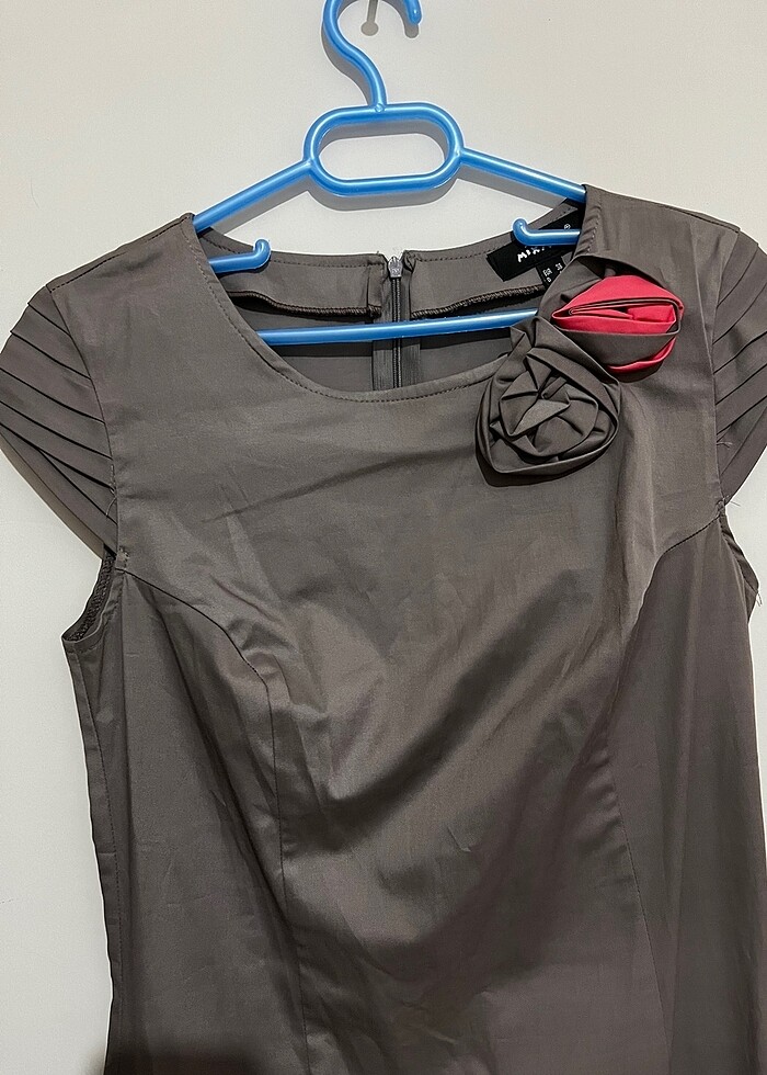 Vizon Mini Elbise - Görsel 2