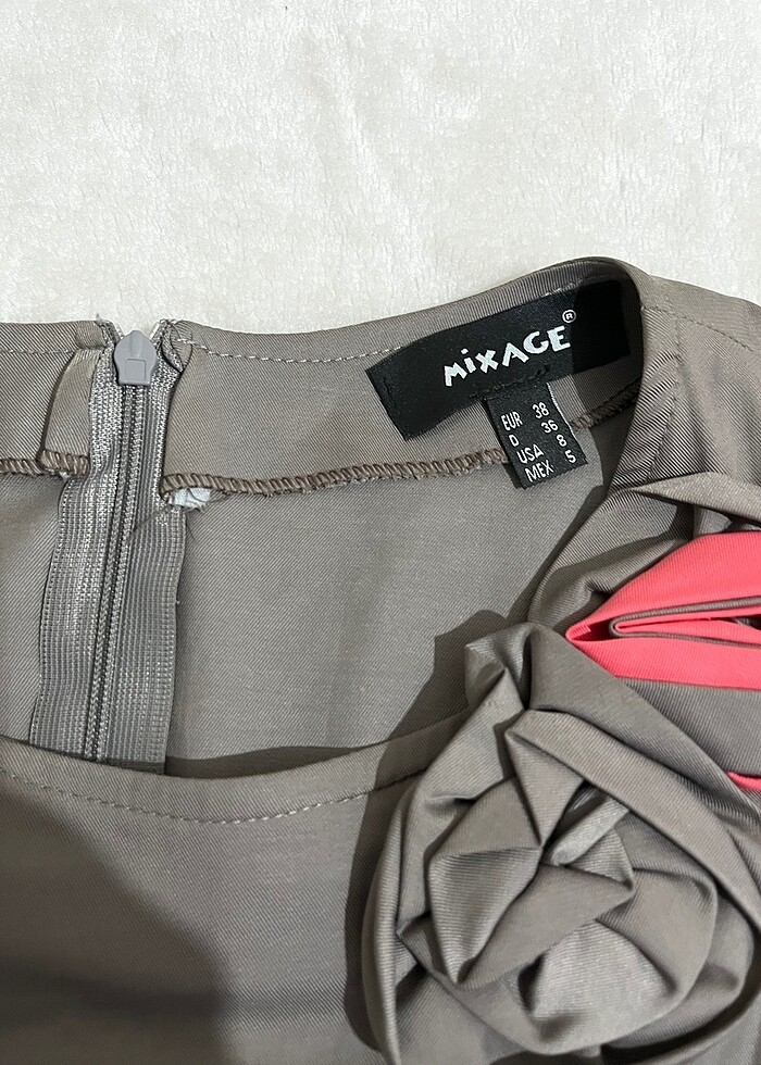 Vizon Mini Elbise - Görsel 3