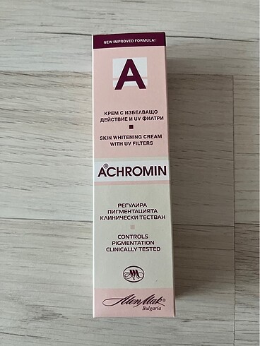 Leke açıcı krem