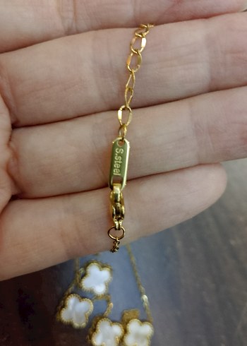 Uzun Altın Zincir Detaylı Kadın Kolye - Görsel 5