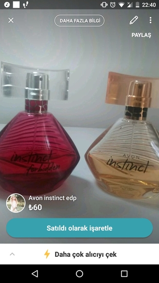avon instinct