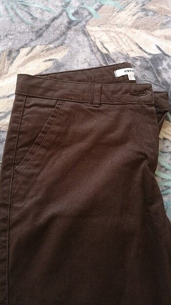 40 Beden kahverengi Renk kumaş pantalon