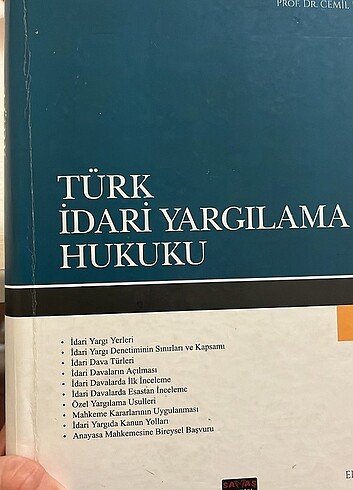  TÜRK İDARİ YARGILAMA HUKUKU 7.baskı