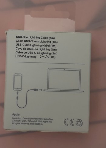 Apple USB-C - Lightning 20W Şarj Kablosu - Görsel 2
