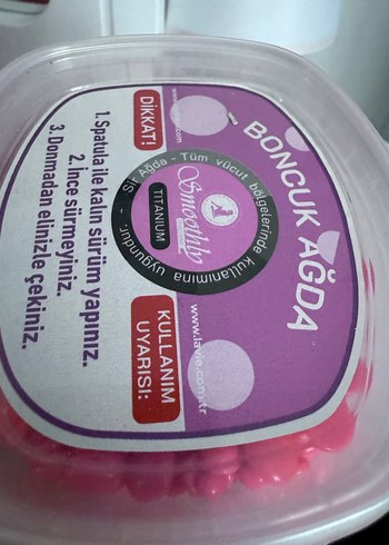 Pembe Ağda Boncukları Kutusu - Görsel 2