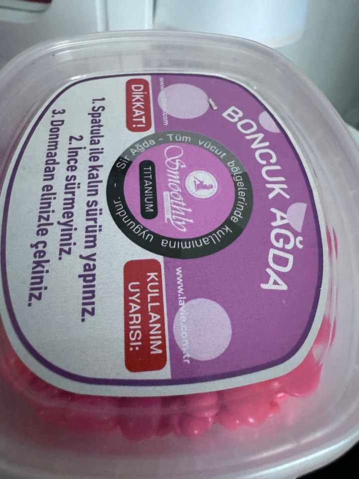 Pembe Ağda Boncukları Kutusu - Görsel 2