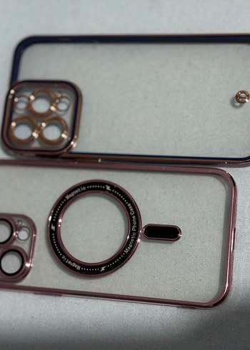 Bej Zincir Detaylı Bohem Telefon Kılıfı - Görsel 2