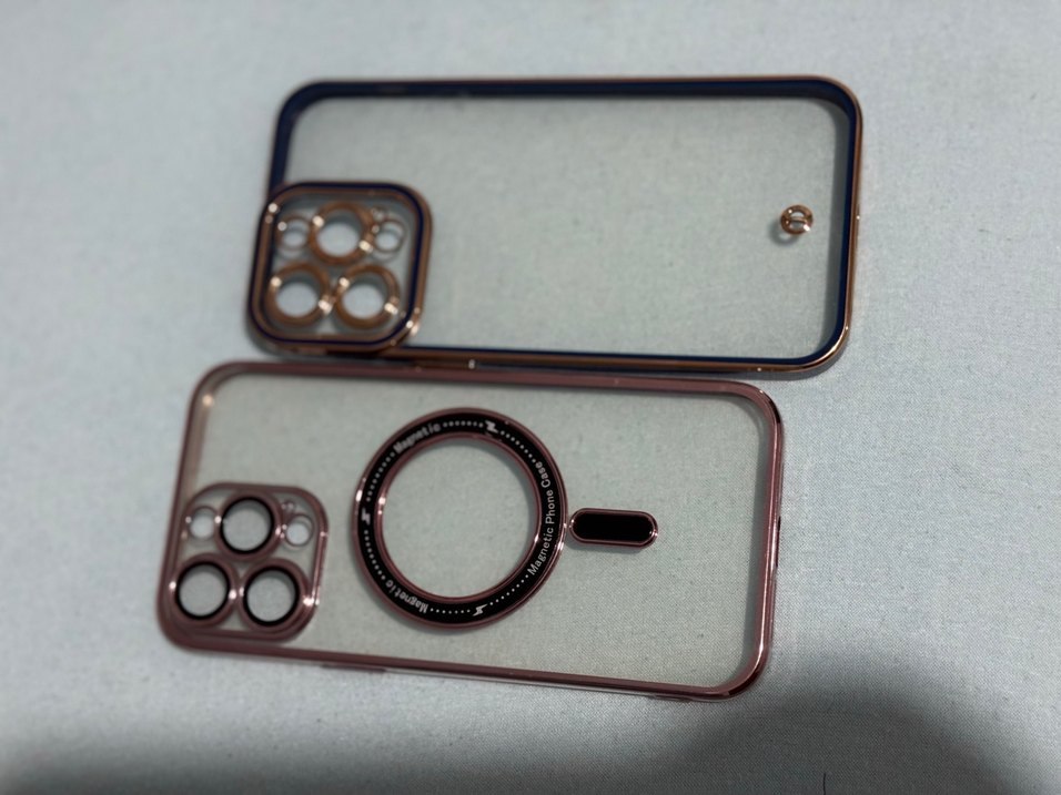 Bej Zincir Detaylı Bohem Telefon Kılıfı - Görsel 2