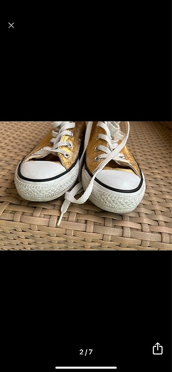 Converse CONVERSE ALTIN RENGİ BİLEKLİ